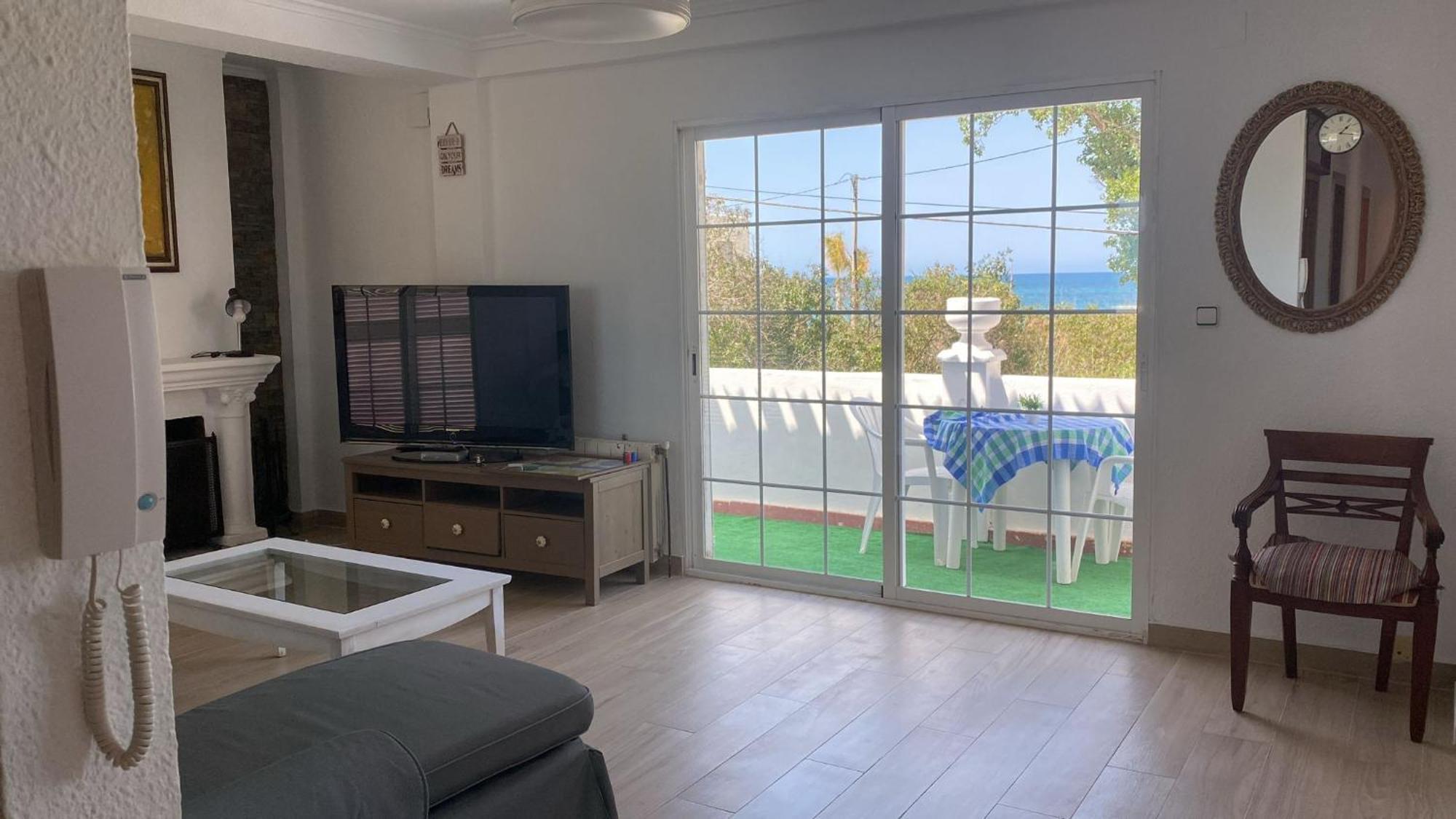 Chalet Denia Playa Primera Linea Luaran gambar
