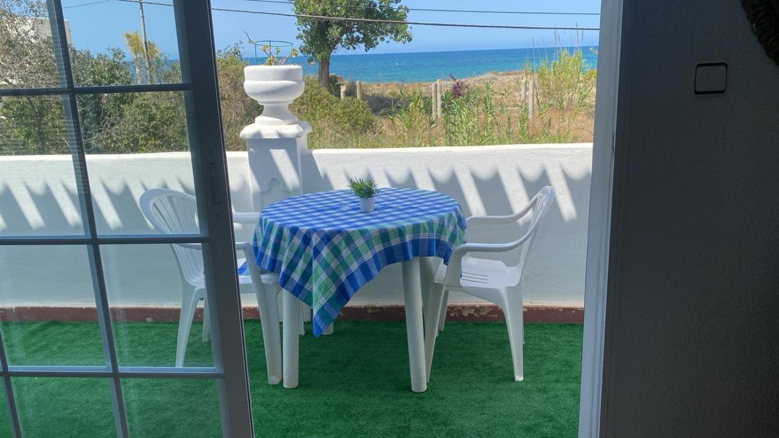 Chalet Denia Playa Primera Linea Luaran gambar